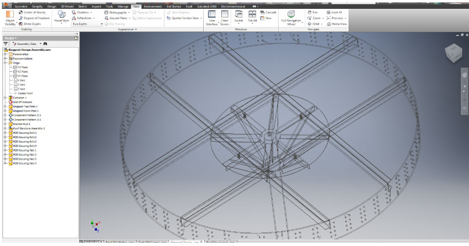 2D and 3 D modelling